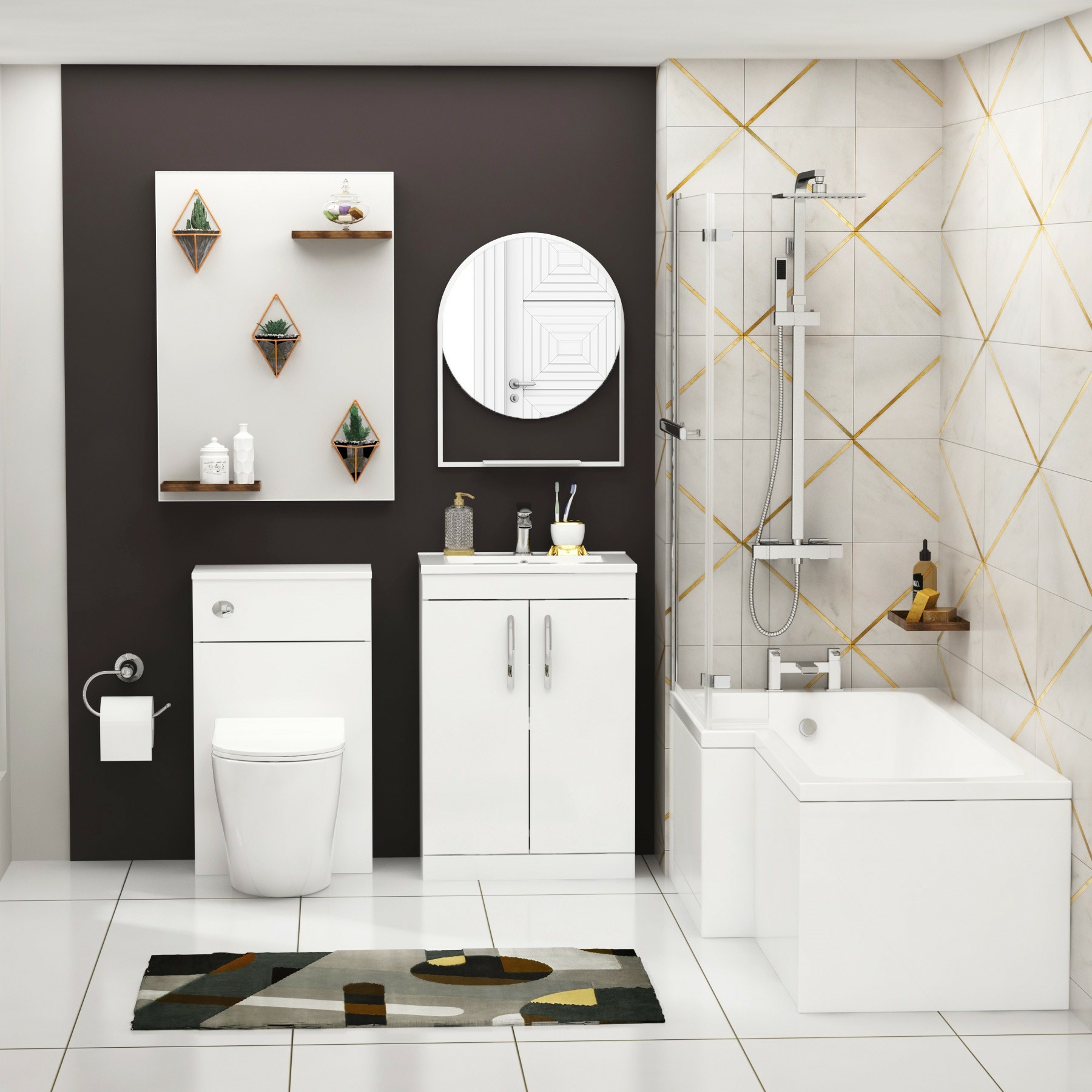 freestanding bathroom furniture